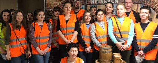 Студенты УрГЭУ посетили пивоварню «Патра» компании «HEINEKEN»