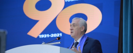 Яков Силин — почетный гость Ташкентского государственного экономического университета